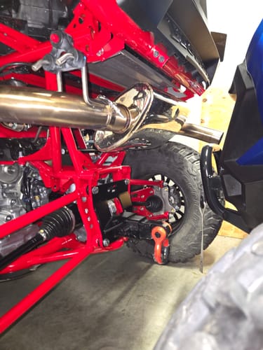 Customer photo review of RPM Honda Talon 1000 Sport Muffler, Slip-On Sport Muffler