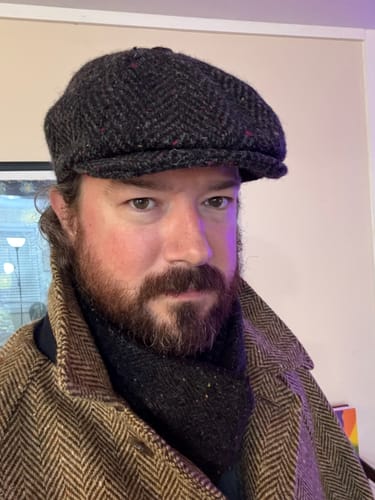 Customer photo review of Connery Cap Tweed