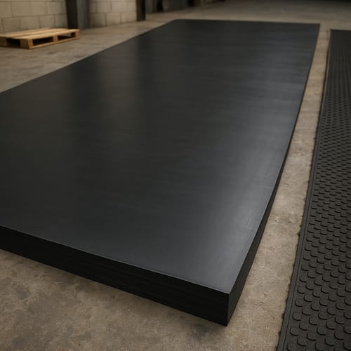 Customer photo review of Commercial Grade Rubber Sheet 1.5mm-25mm, 1.4m Wide Heavy Duty, Abrasion Resistant Custom Cut by Meter Natural Rubber for Industrial Use