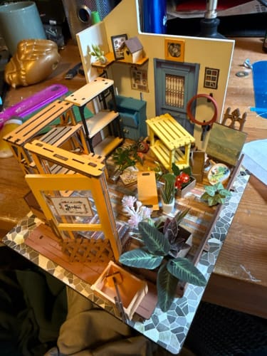 Customer photo review of La Maison des Fleurs de Cathy - La Maquette en Bois®
