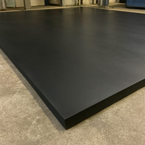 Customer photo review of Industrial Grade Rubber Sheet 1.5mm to 25mm Thick Heavy Duty, Abrasion-Resistant, Custom Cut Lengths 1.4m Wide Rolls, Ideal for Tough Applications