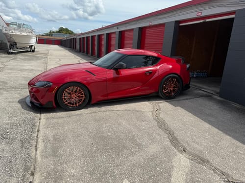 Customer photo review of RV-C081 : CUSTOM FORGED 2-PIECE ROSE GOLD WHEELS