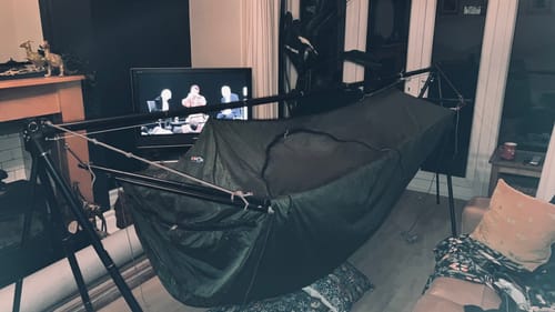 Customer photo review of Turtlebug Camper Hammock Stand