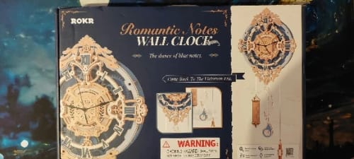 Customer photo review of L'Horloge Éclat du Temps - La Maquette en Bois®