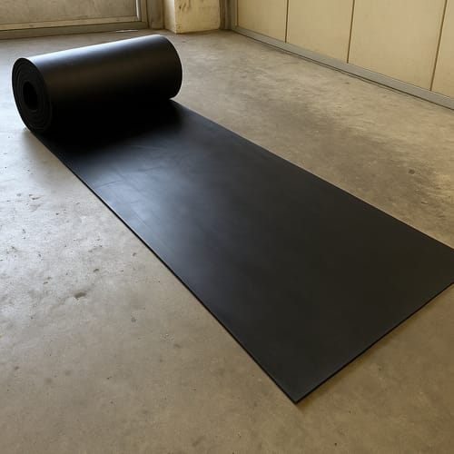 Customer photo review of Commercial Rubber Sheet Linear Metre Durable Heavy Duty Rubber for Sealing, Insulation & Protection Temperature & Chemical Resistant