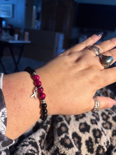 Customer photo review of THE STRENGTH – “FIGHT SONG” WITH HOPE RIBBON