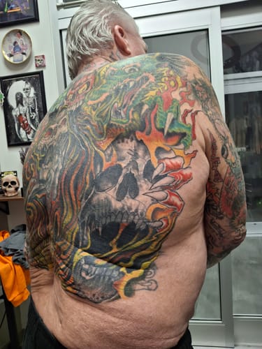 Customer photo review of Alpha Tattoo Whip