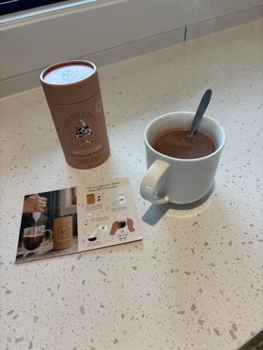 Customer photo review of Chocolate Bone Broth