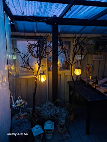 Customer photo review of Glødflamme – lanternen med den evige flamme