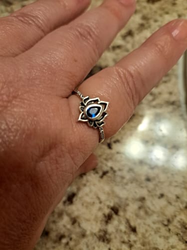 Customer photo review of Lotus Ring