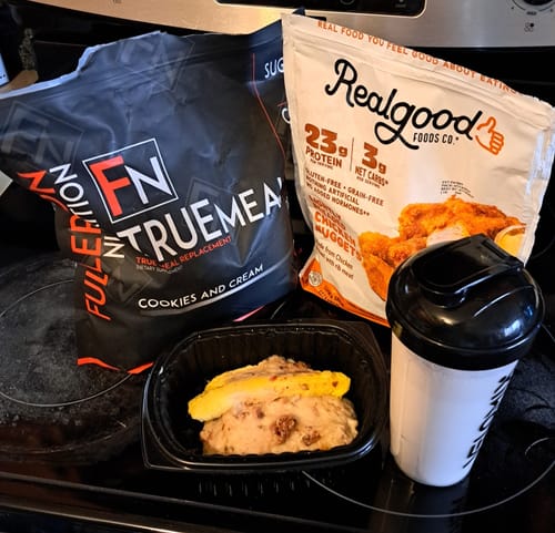 Customer photo review of True Meal Low Carb Meal Replacement