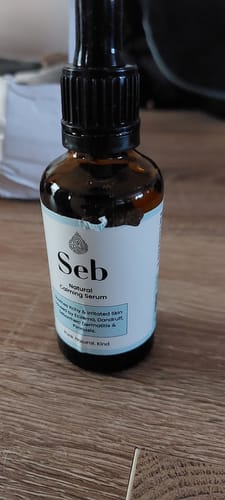 Customer photo review of Seb Natural Calming Serum