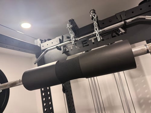 Customer photo review of Langhantel Nackenpolster