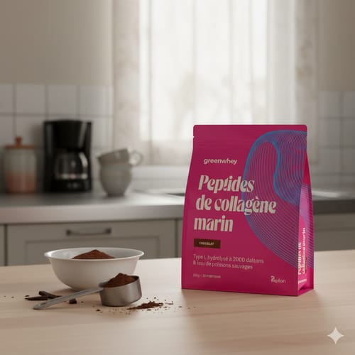 Customer photo review of Peptides de Collagène Marin PEPTAN®