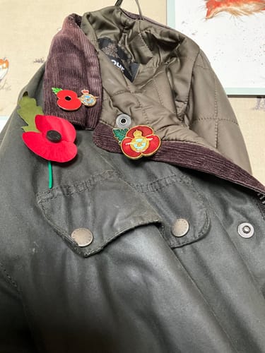 Graham review of Poppy Pin Badge RAF Crest image 1 out of 1