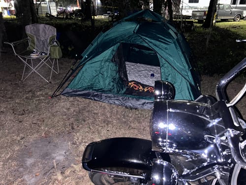 Customer photo review of 3 Secs Tent (Motocamping)