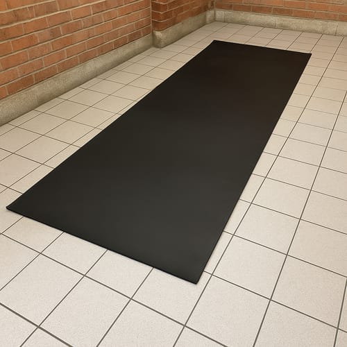 Customer photo review of Commercial Grade Neoprene Rubber Sheet – Oil, Grease & Sea Water Resistant | Flame Retardant & Weatherproof | Sold by the Metre