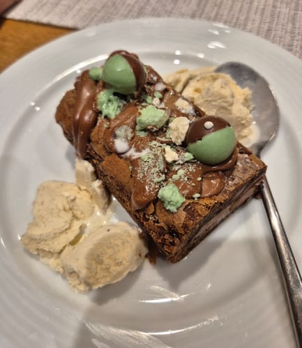 Customer photo review of Halloween Brownie Box 🎃🕷️