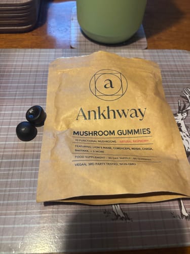 Customer photo review of 2-Month Mushroom Gummies