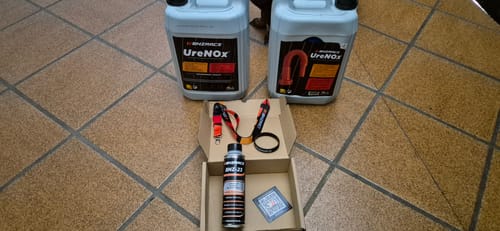 Customer photo review of UreNOx. Sustituto de AdBlue