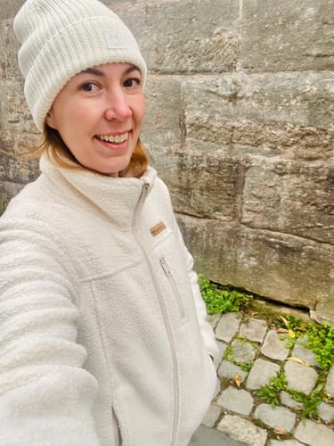 Customer photo review of Damen Sherpa Fleece Jacke