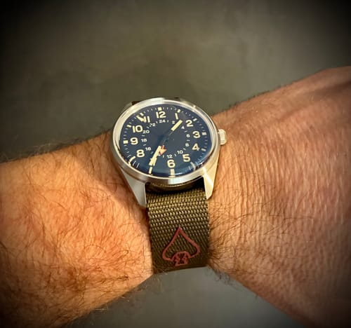 Customer photo review of NOFORN Single-Pass Watch Strap - NEW