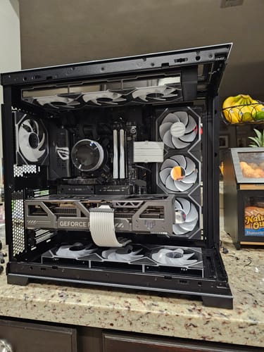 Customer photo review of Nollie FAN GC120 ARGB Cooling Fan Modular Stackable Splicing PWM Silent 120mm RGB Fans