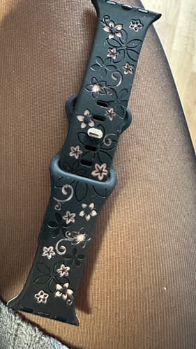 Customer photo review of Apple Watch Silikonband 'Dianne'