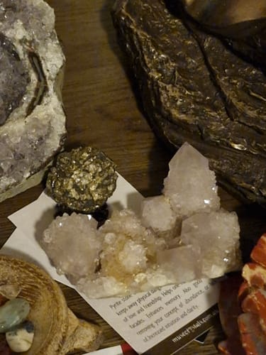 Customer photo review of Spirit Quartz Cluster ~ Specialty Boxed Crystal