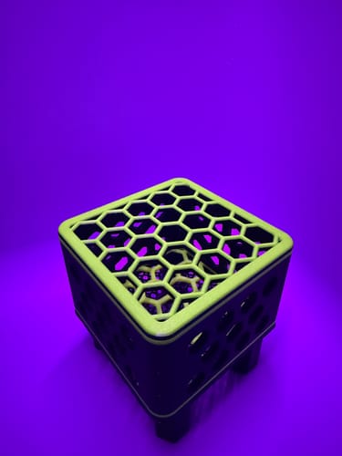 Customer photo review of Black PETG Filament 1.75mm 1kg