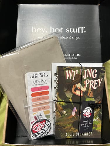 Customer photo review of good girl book club subscription