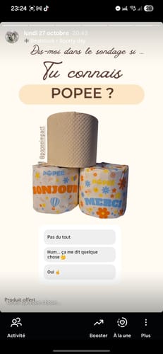 Customer photo review of PAPIER TOILETTE Beau et Doux - 24 rouleaux