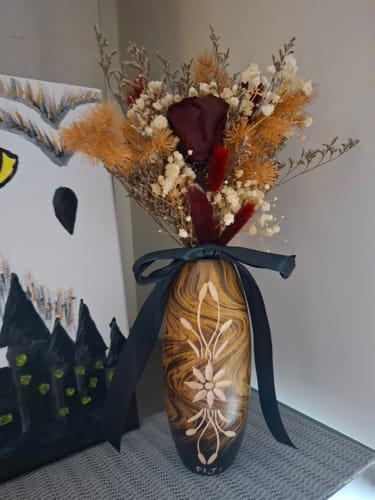 Customer photo review of Colour Pop Dried Flower Posy