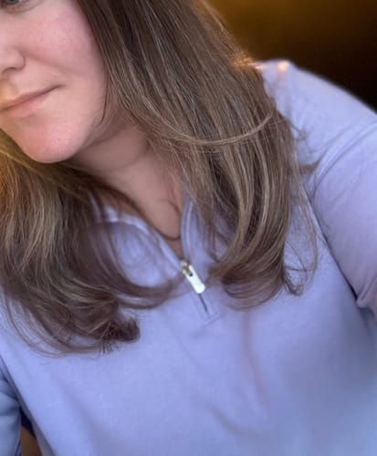 Customer photo review of Hair Mask - Extra Shine & Hydratation