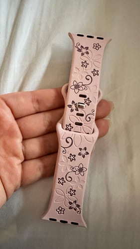 Customer photo review of Apple Watch Silikonband 'Dianne'