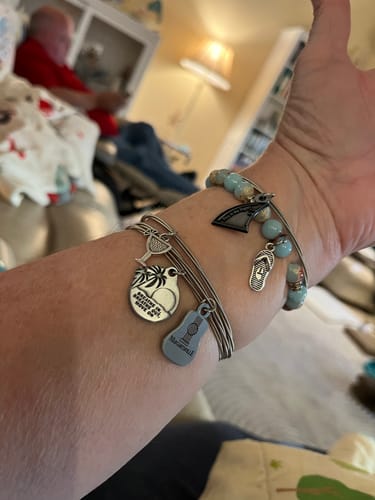 Customer photo review of BEADED – “BUBBLES UP”