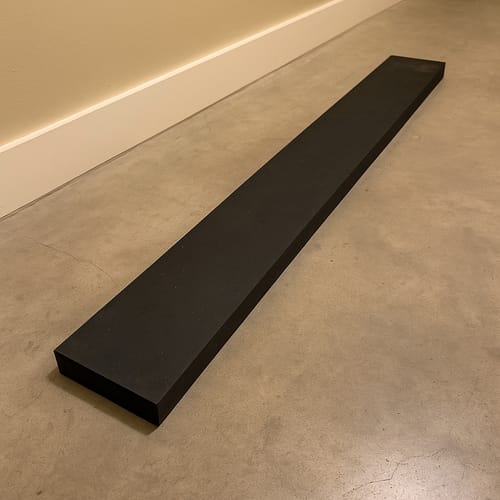 Customer photo review of VibeGuard Rubber Vibration Dampener Multi-Purpose Strip for Noise & Shock Control - 1m x 75mm x 15mm