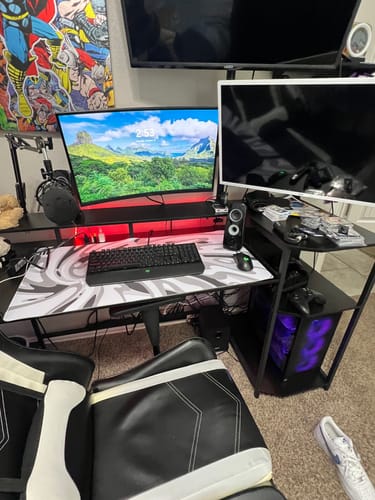 Customer photo review of Midnight Twist Mousepad