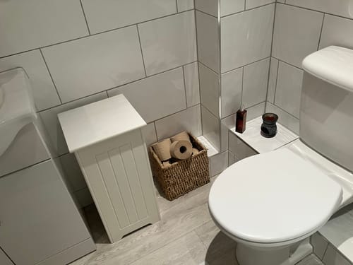 Customer photo review of Unbleached Bamboo Toilet Paper