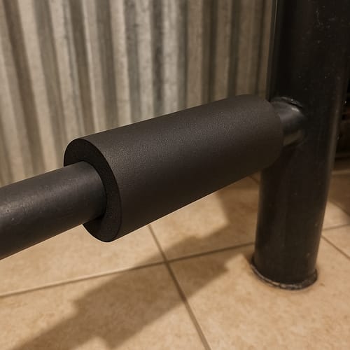 Customer photo review of Pipe Insulation Foam Class O Black 89mm x 19mm – Energy Saving