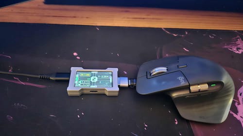 Customer photo review of HM USBHUB2.0 1USB To 1USB-A 2USB-C LCD support Signalrgb