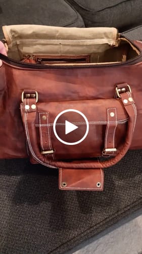 Customer video review of BOGO: Traveler Weekender Duffle Bag + FREE Toiletry Bag