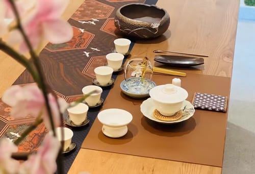 Customer photo review of Lotus Coarse Pottery Tea Washer