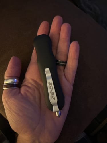 Customer photo review of Black Reaper OTF Knife