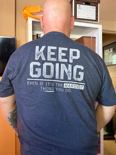 Customer photo review of Keep Going