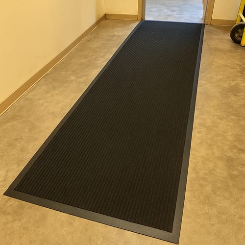 Customer photo review of Heavy Duty Barrier Runner Non-Slip Mat - Durable Rubber, Anti-Slip, Floor Protection, Easy Clean, Industrial/Commercial Use, Versatile & Long-Lasting