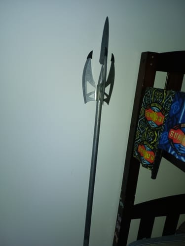 Customer photo review of Finnick Trident of Finnick Odair in Just $149 (Spring Steel & D2 Steel versions are Available) from Hunger Games