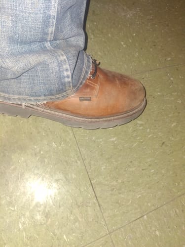 Customer photo review of Dover Unlined Tan