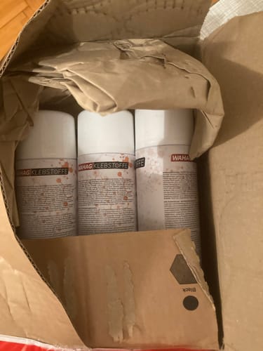 Customer photo review of Sprühkleber XHR 140 Grad 500ml