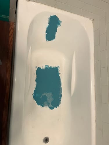 John G. review of Floor Crack Repair - Tub and Shower Repair Kit image 1 out of 2